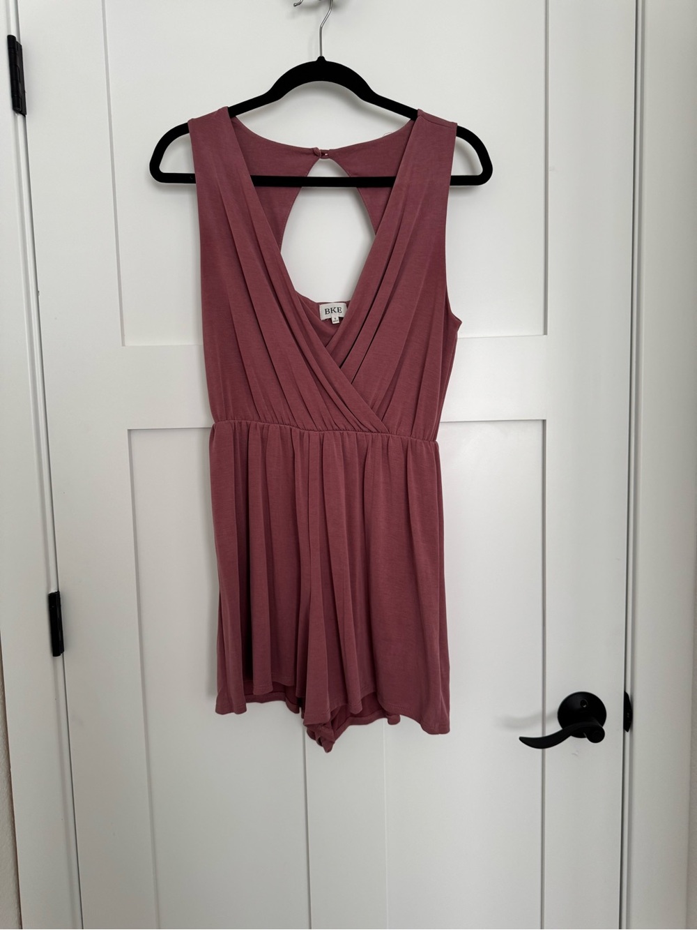 BKE Mauve One-Piece Sleeveless Romper